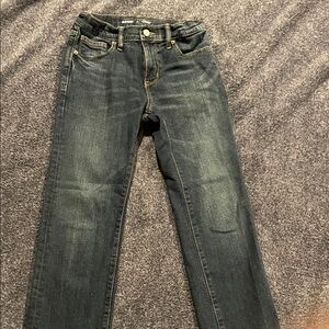 Old Navy Straight Built-In Flex Jeans - Dark Blue